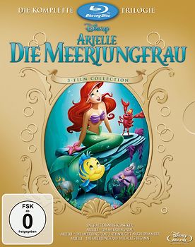 Arielle die Meerjungfrau - Trilogie [3 Discs] Blu-ray Disc