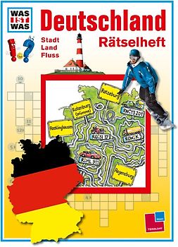 Was ist was: Rätselheft Deutschland, Stadt, Land, Fluss