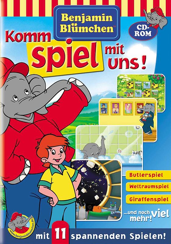 Benjamin Blümchen-Spielebox Komm spiel mit uns! PC Spiele