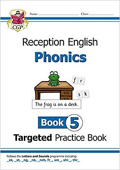 Reception English Phonics Targeted Practice Book - Book 5