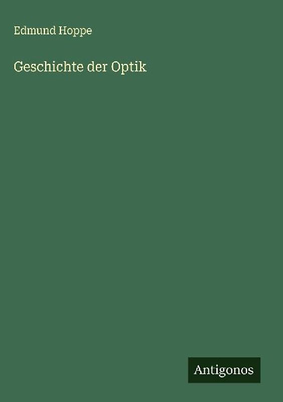 Geschichte der Optik