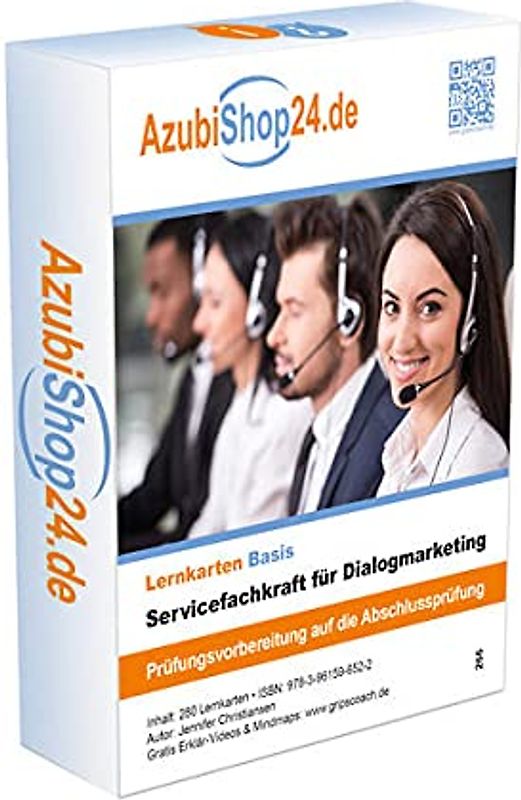 Lernkarten Servicefachkraft für Dialogmarketing: Prüfungsvorbereitung