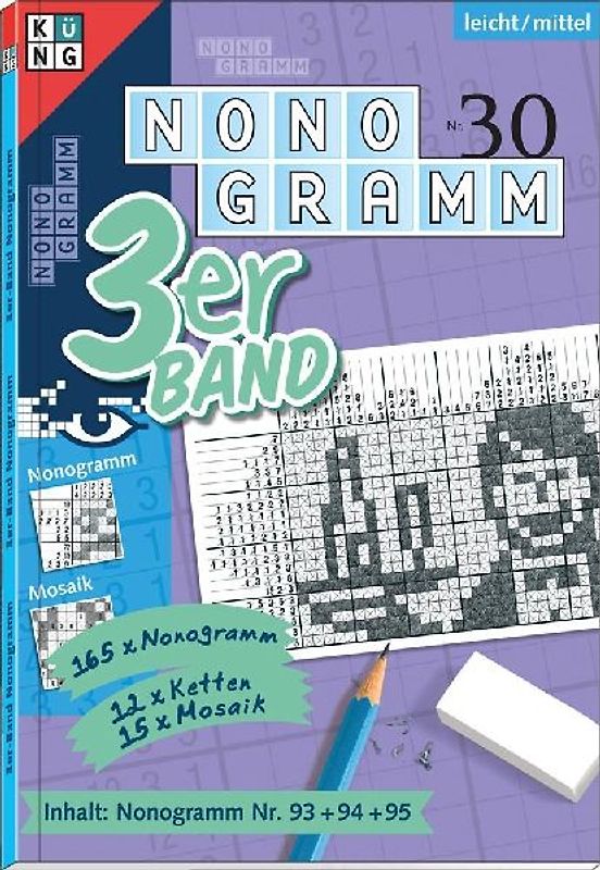 Nonogramm 3er-Band Nr. 30