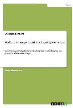 Verkaufsmanagement in einem Sportverein