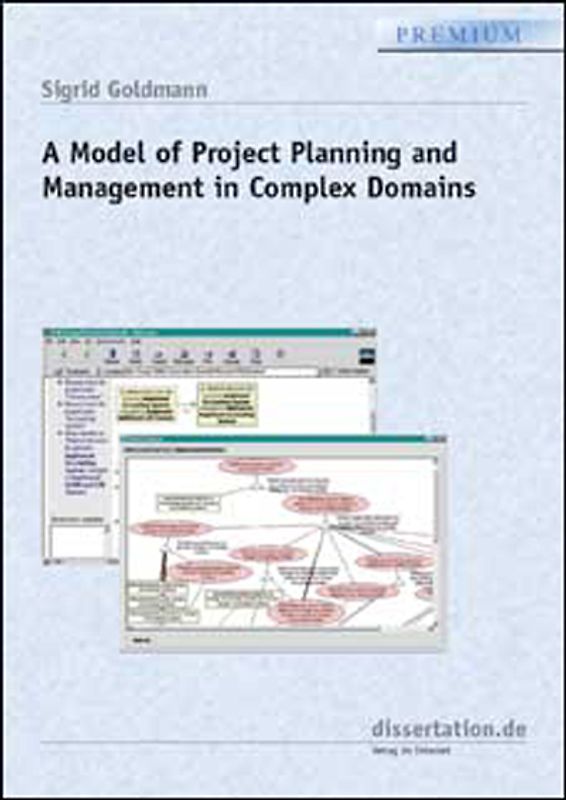 A Model of Project Planning and Management in Complex Domains