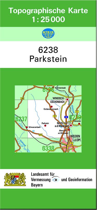 TK25 6238 Parkstein