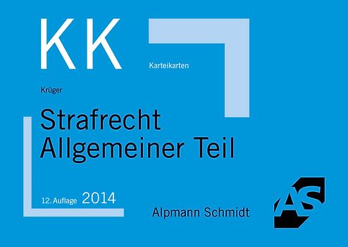 Karteikarten Strafrecht Allgemeiner Teil