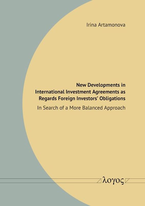 New Developments in International Investment Agreements as Regards Foreign Investors' Obligations