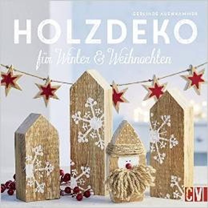 Holzdeko für Winter & Weihnachten