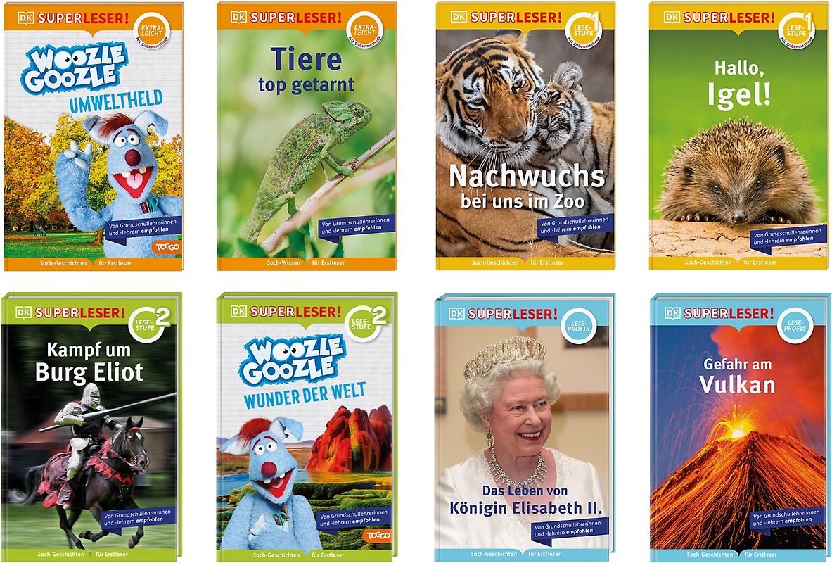 Superleser! Kennenlernpaket 2 (8 Bände)