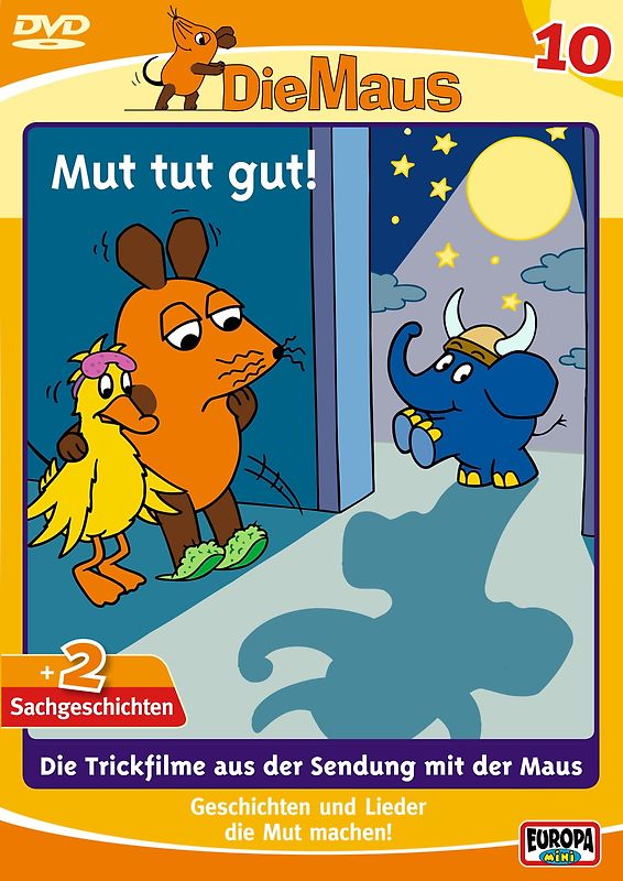 Die Maus 10 - Mut tut gut DVD