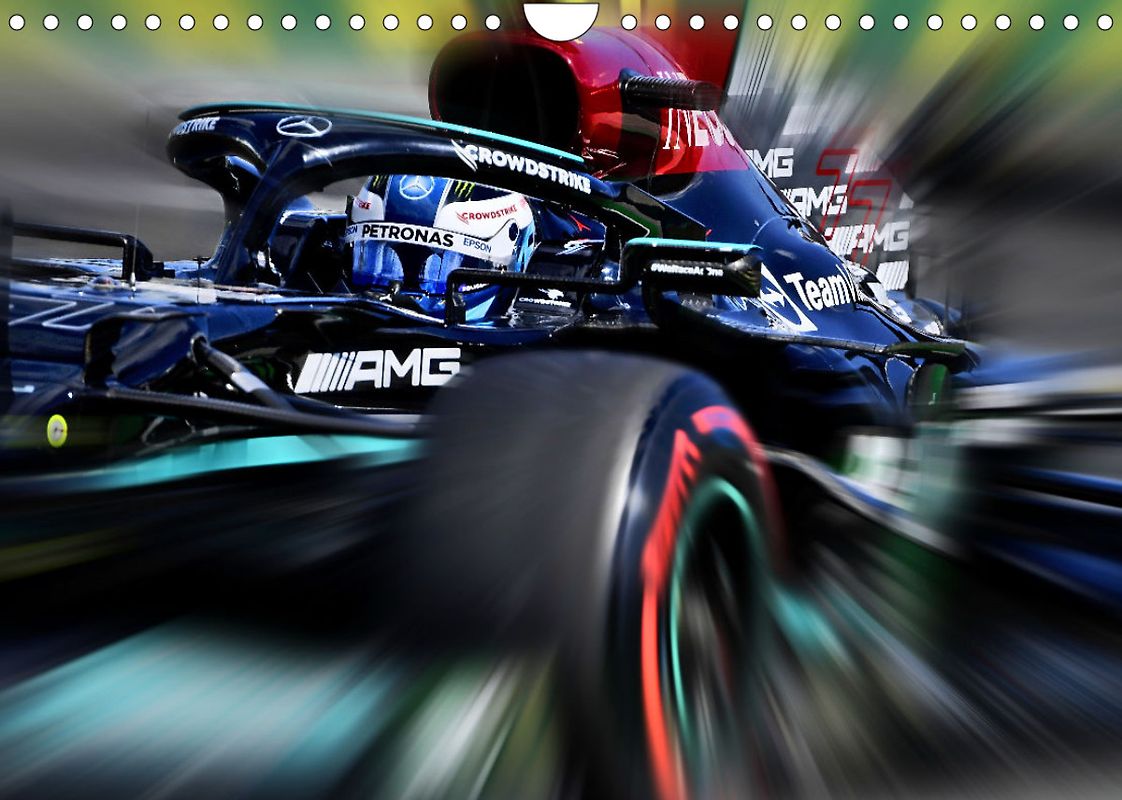 Formel 1 - Racing (Posterbuch DIN A4 quer)