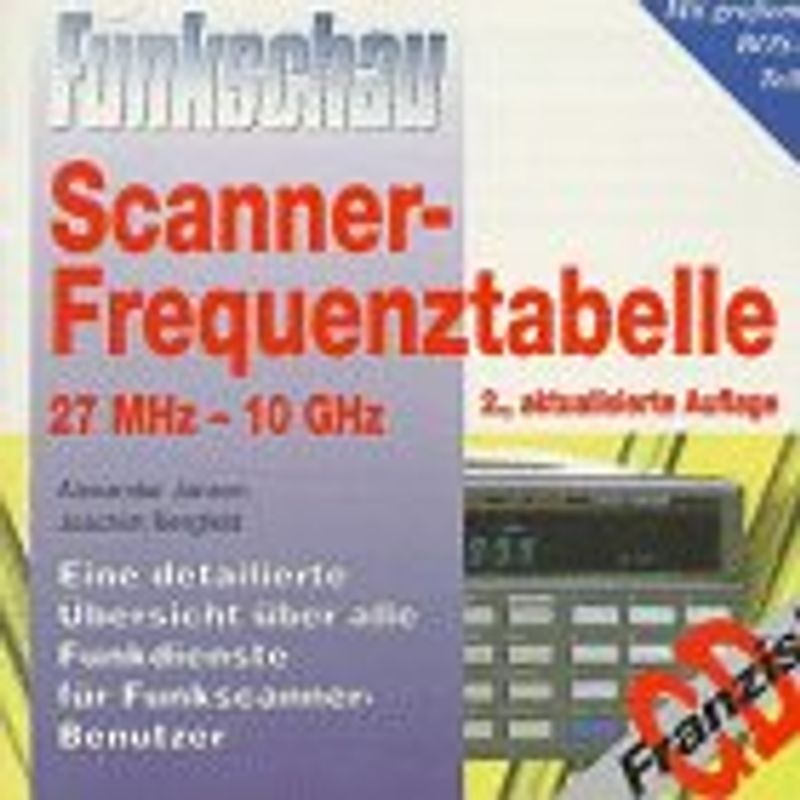Scanner-Frequenztabelle 27 MHz - 10 GHz. Eine detaillierte Übersicht über alle Funkdienste für Funkscannerbenutzer