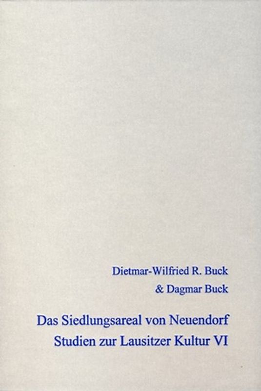 Das Siedlungsareal von Neuendorf