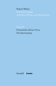 Prosastücke - Kleine Prosa - Der Spaziergang