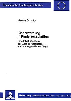 Kinderwerbung in Kinderzeitschriften