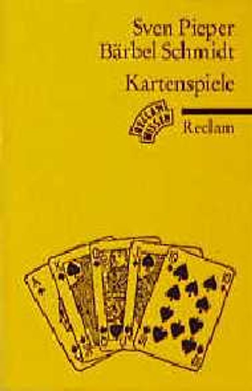 Kartenspiele. (Reclam Wissen)