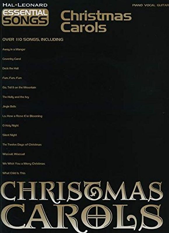 Essential Songs: Christmas Carols: Songbook für Klavier, Gesang, Gitarre (Essential Songs Series)