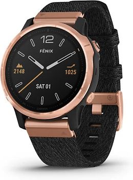 Garmin Fenix 6S Sapphire 42 mm noir et Nylon bracelet noir