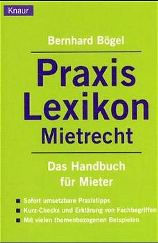 Praxis-Lexikon Mietrecht