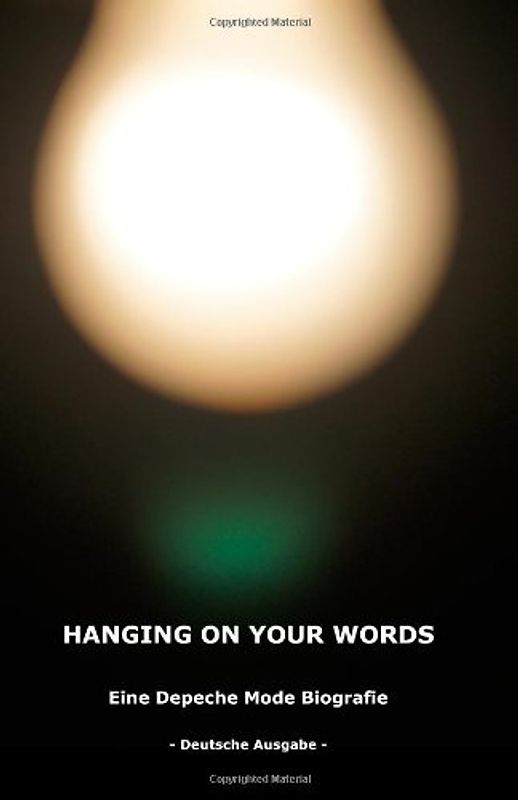 Hanging on your Words: Eine Depeche Mode Biografie, Deutsche Ausgabe - de, depechemode biographie