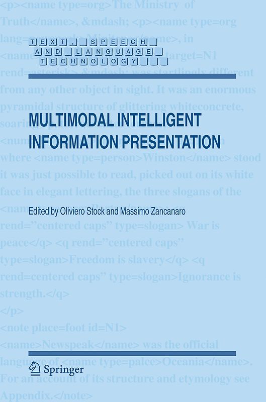 Multimodal Intelligent Information Presentation