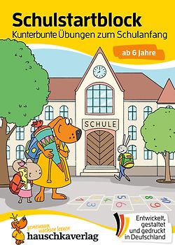 Schulstart-Block ab 6 Jahre – Kunterbunte Übungen zum Schulanfang