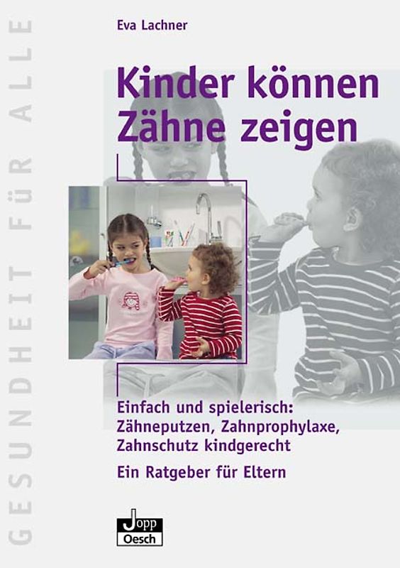 Kinder können Zähne zeigen