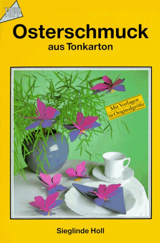 Osterschmuck aus Tonkarton