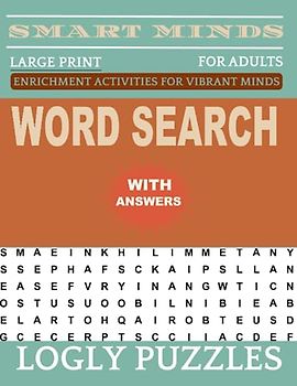 Word Search Book Large Print for Adults: 2400+ words New Fun and Relaxing Puzzles Book for Adults & Seniors with Answers Key
