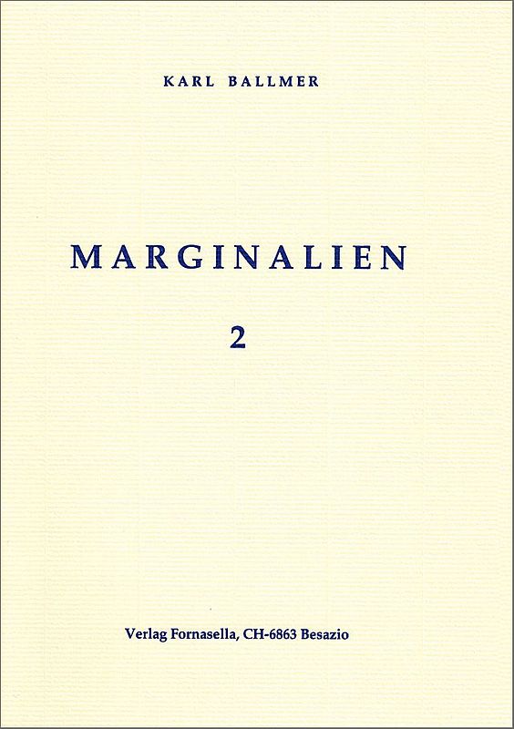 Marginalien 2