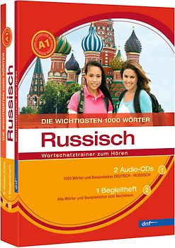 Wortschatztrainer Die wichtigsten 1000 Wörter Russisch