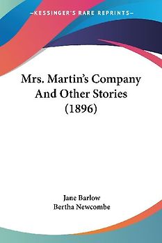 Mrs. Martin's Company And Other Stories (1896)