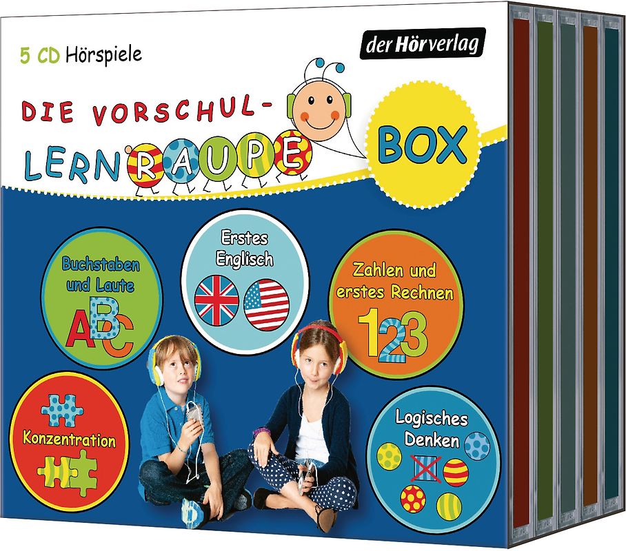 Die Vorschul-Lernraupen-Box