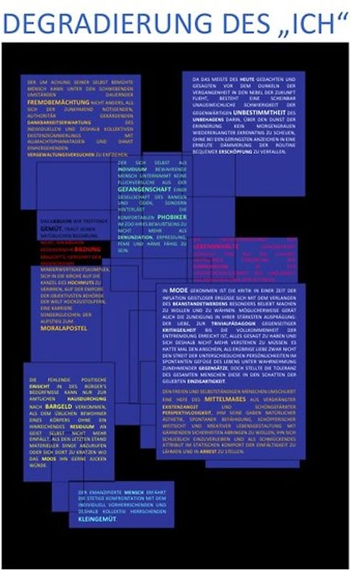 DEGRADIERUNG DES „ICH“