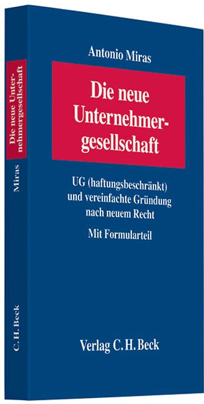 Die neue Unternehmergesellschaft