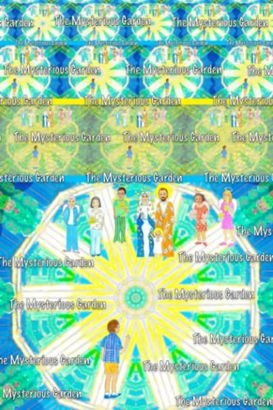 The Mysterious Garden Lined Notebook Journal, Kaleidoscope Wallpaper Cover Artwork