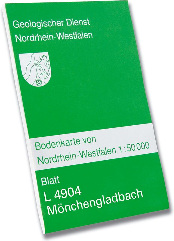 Bodenkarten von Nordrhein-Westfalen 1:50000 / Mönchengladbach