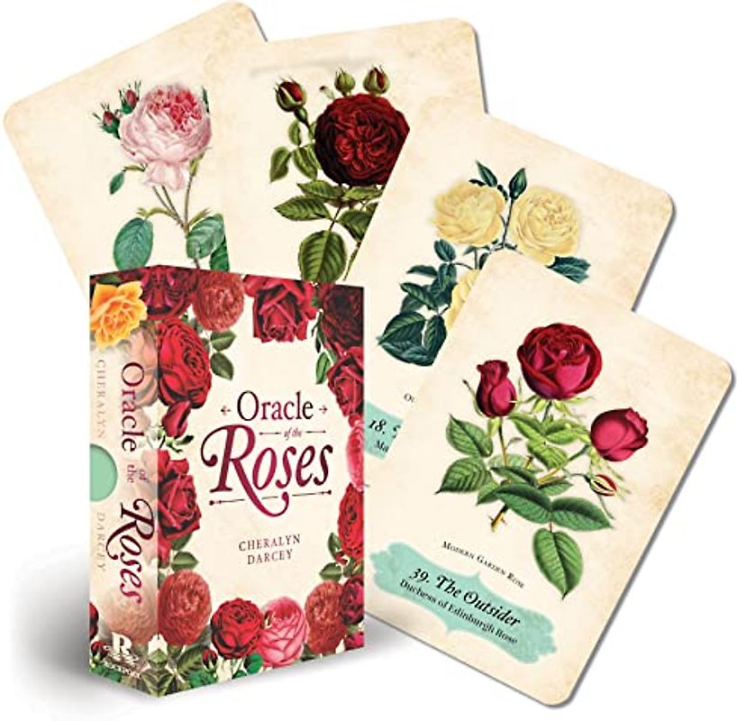 Oracle of the Roses: 44 Gilded-Edge Full-Color Cards and 144-Page Book