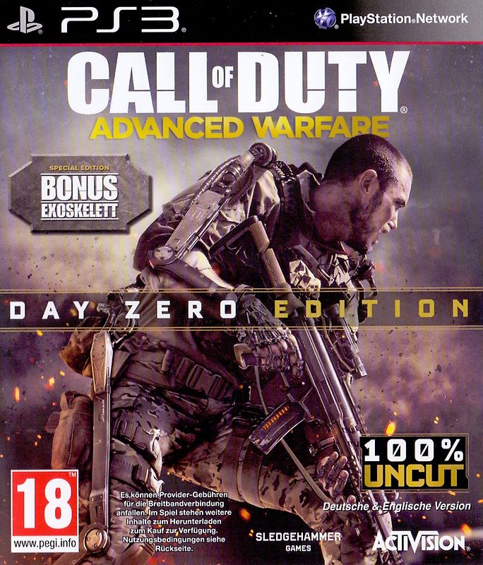 Call of Duty: Advanced Warfare [Day One, Internationale Version] PlayStation 3