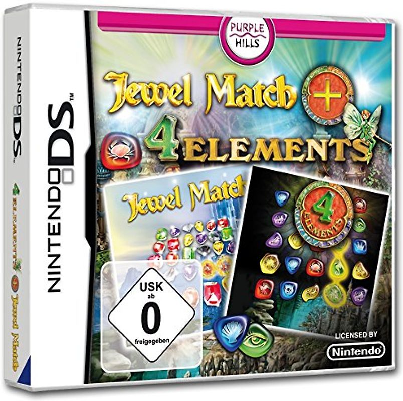 Jewel Match + 4 Elements (DS) Nintendo DS