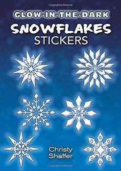Glow-in-the-dark Snowflake Stickers