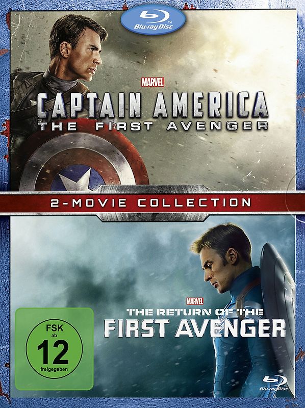 Captain America - The First Avenger + The Return of the First Avenger [Blu-ray] Blu-ray Disc