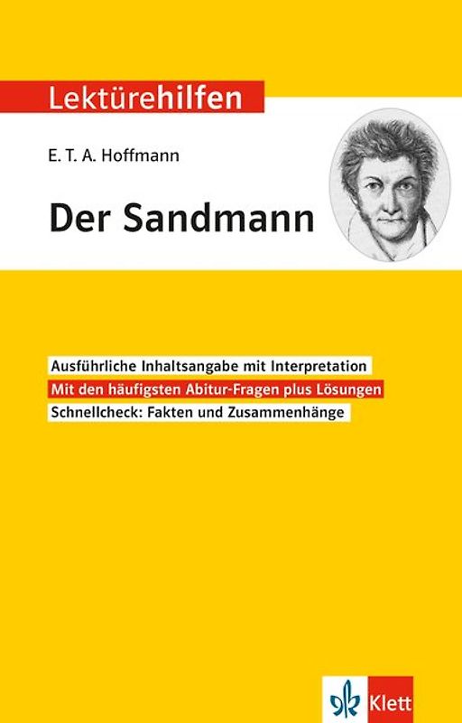Klett Lektürehilfen E.T.A. Hoffmann, Der Sandmann