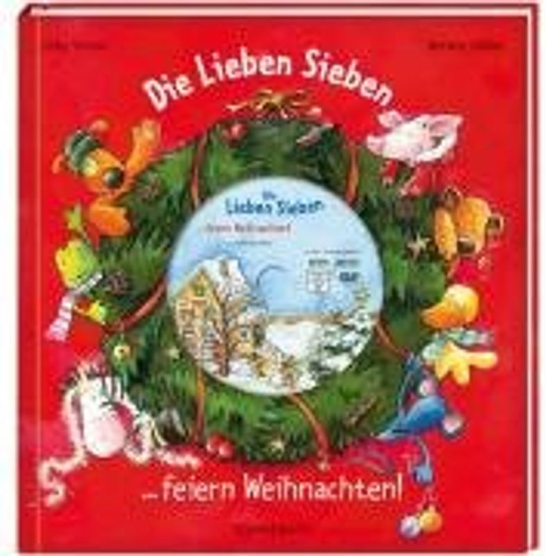 Die Lieben Sieben...feiern Weihnachten! (Buch mit DVD)