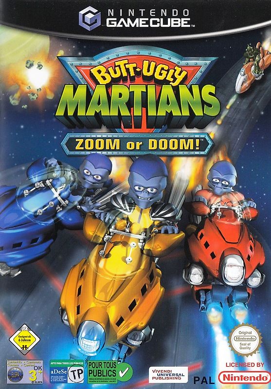 Butt-Ugly Martians: Zoom or Doom Nintendo GameCube