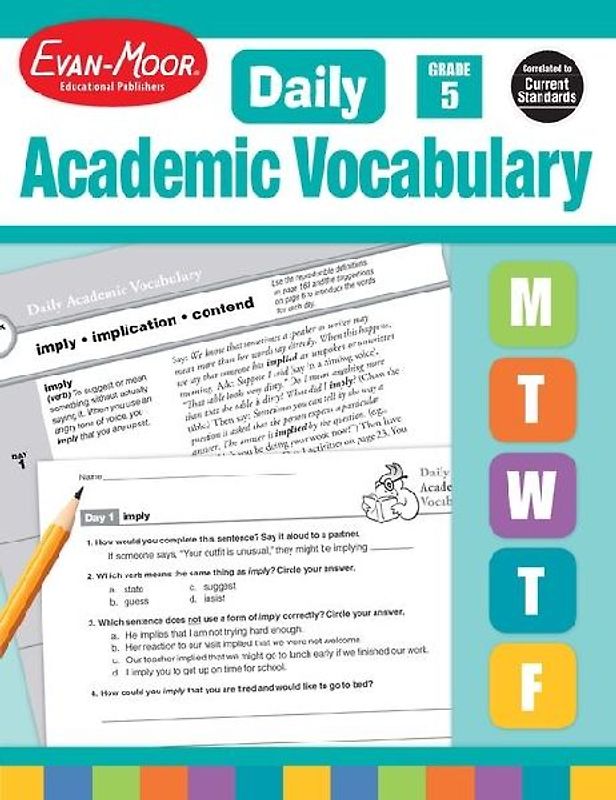 Daily Academic Vocabulary Gr 5 Te