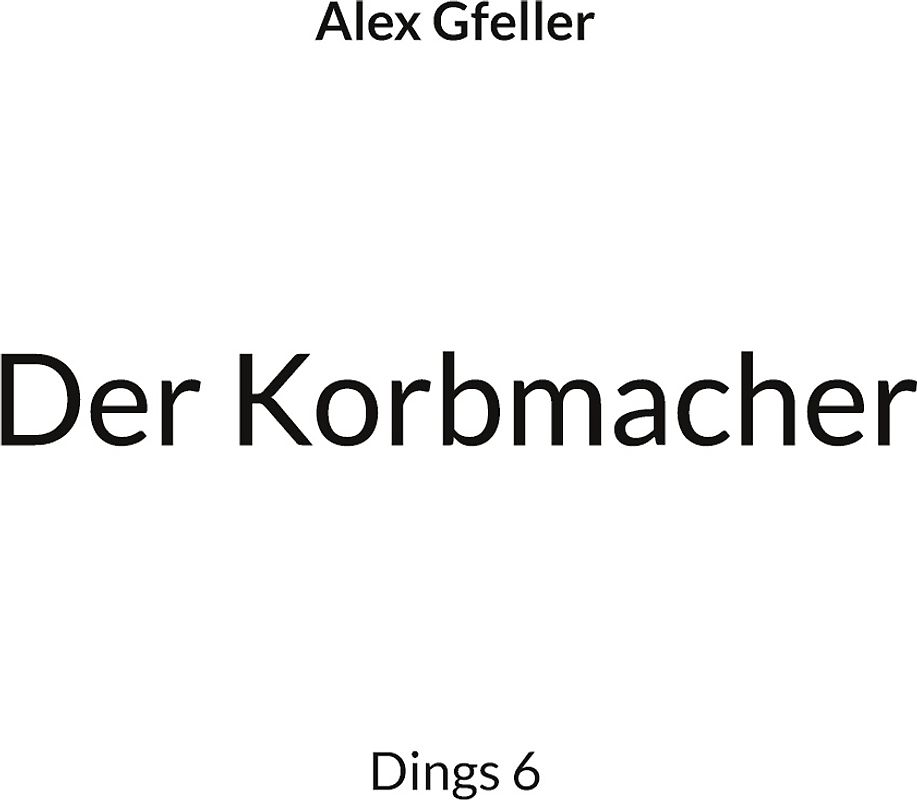 Der Korbmacher