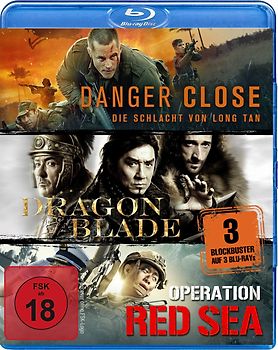 Danger Close / Dragon Blade / Operation Red Sea [3 Discs] Blu-ray Disc