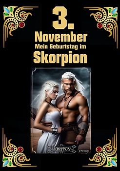 3.November, mein Geburtstag